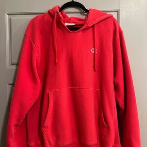 Champion Reverse Weave Red Hoodie
